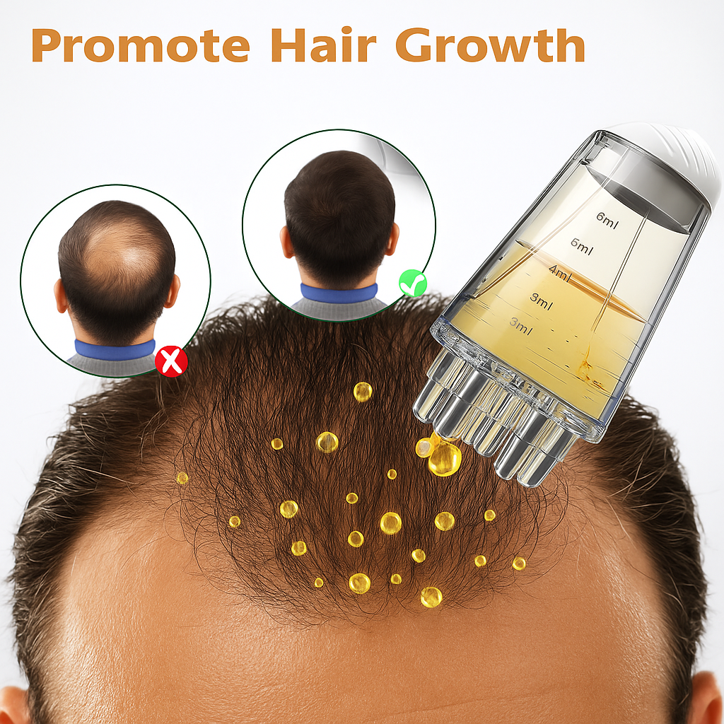 Hair Fall Treatment Kit | Serum + Derma Roller + Scalp Applicator