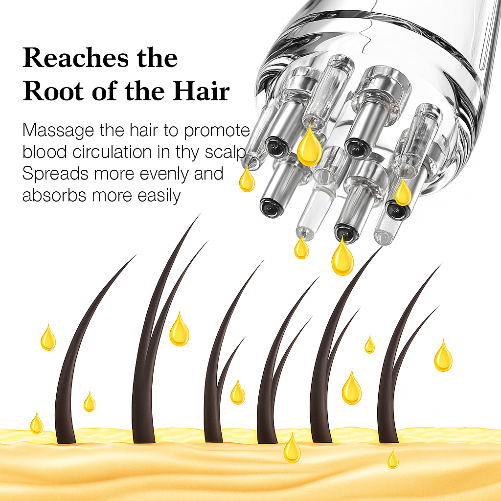 Hair Fall Treatment Kit | Serum + Derma Roller + Scalp Applicator