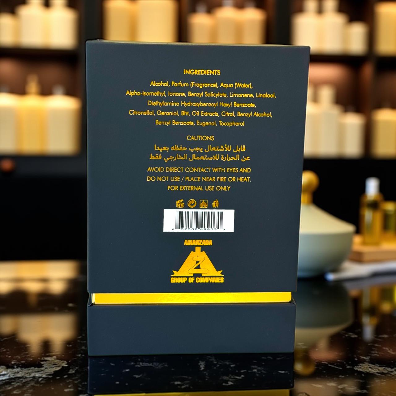Pamir Barakah | Eau de Parfum 100ML | Rich Oud & Musk